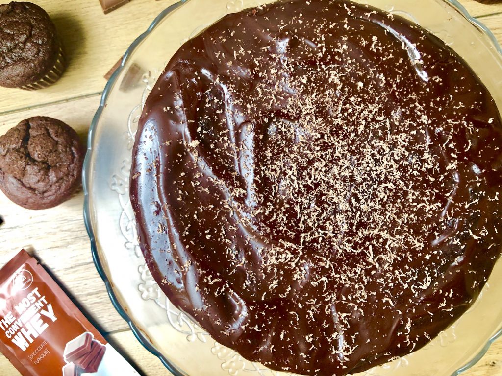 Black Bean Chocolate Protein Cake - Flourless & Sugar Free | Hayl's Kitchen