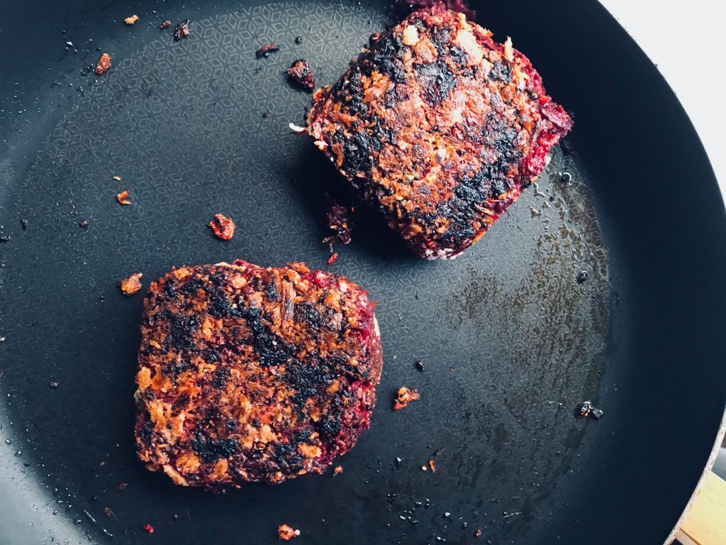 Beetroot & Quinoa Vegan Burger