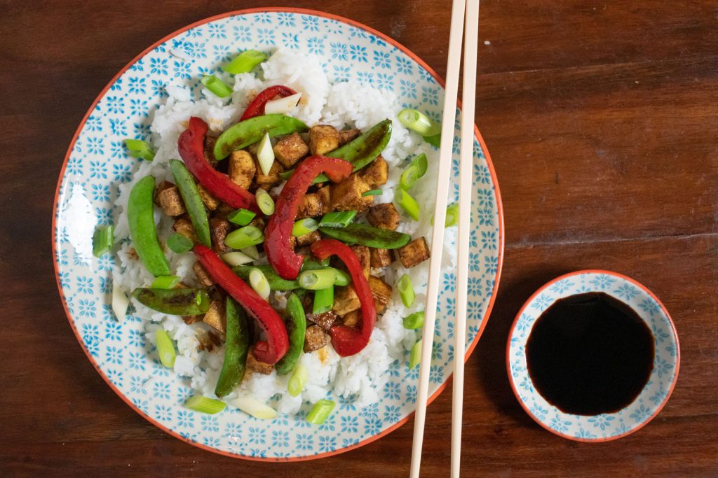 Crispy Tofu Stir Fry