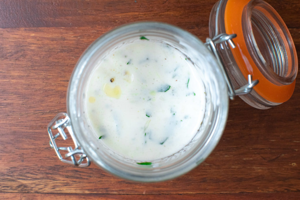 tzatziki style dressing